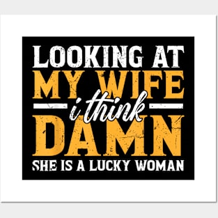 Dad Joke Quote For Husband Father From Wife Posters and Art